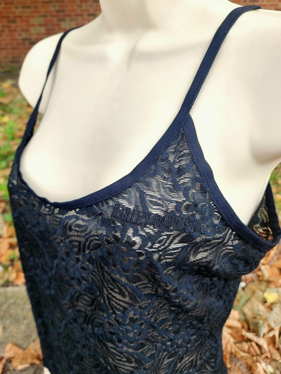 Harley-Davidson Tops - Harley-Davidson Black Lace Camisole Top Y2K Women's size Medium